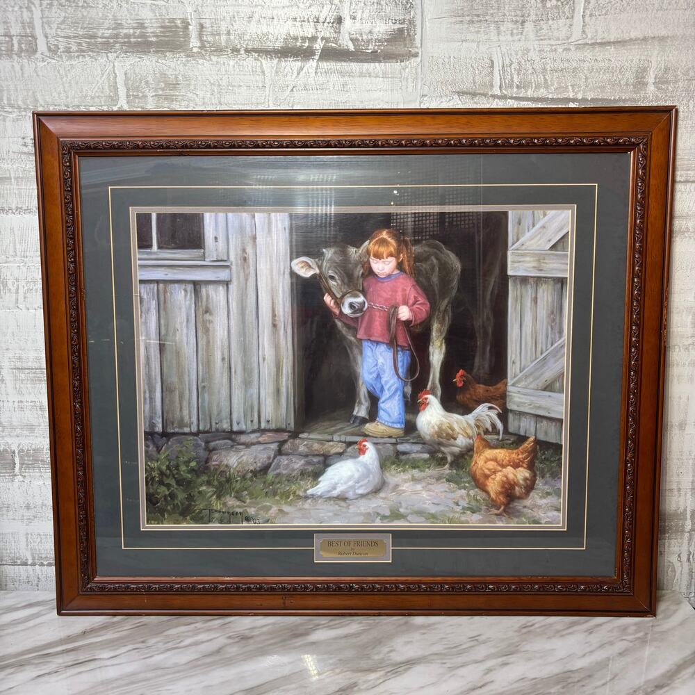 Robert Duncan Best of Friends Framed Art Print 2003